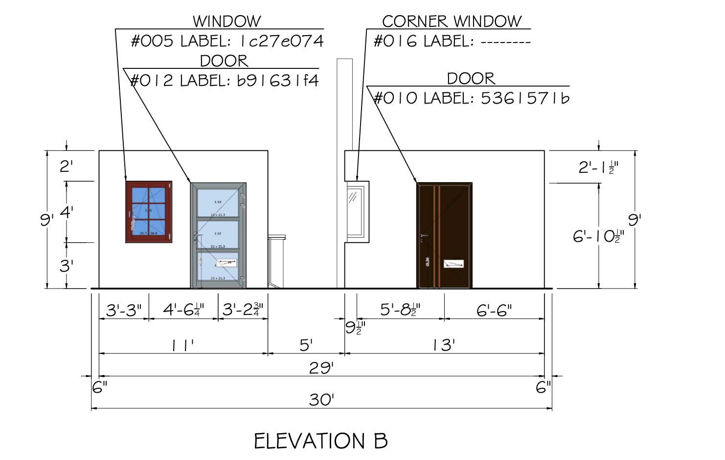 Elevation B