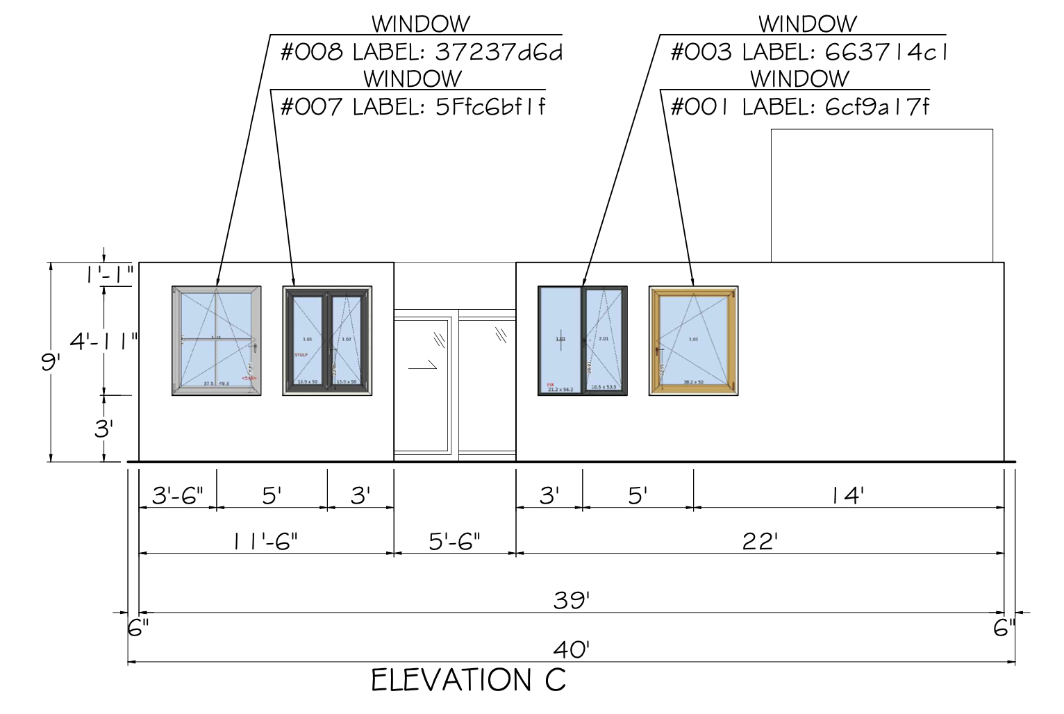 Elevation C